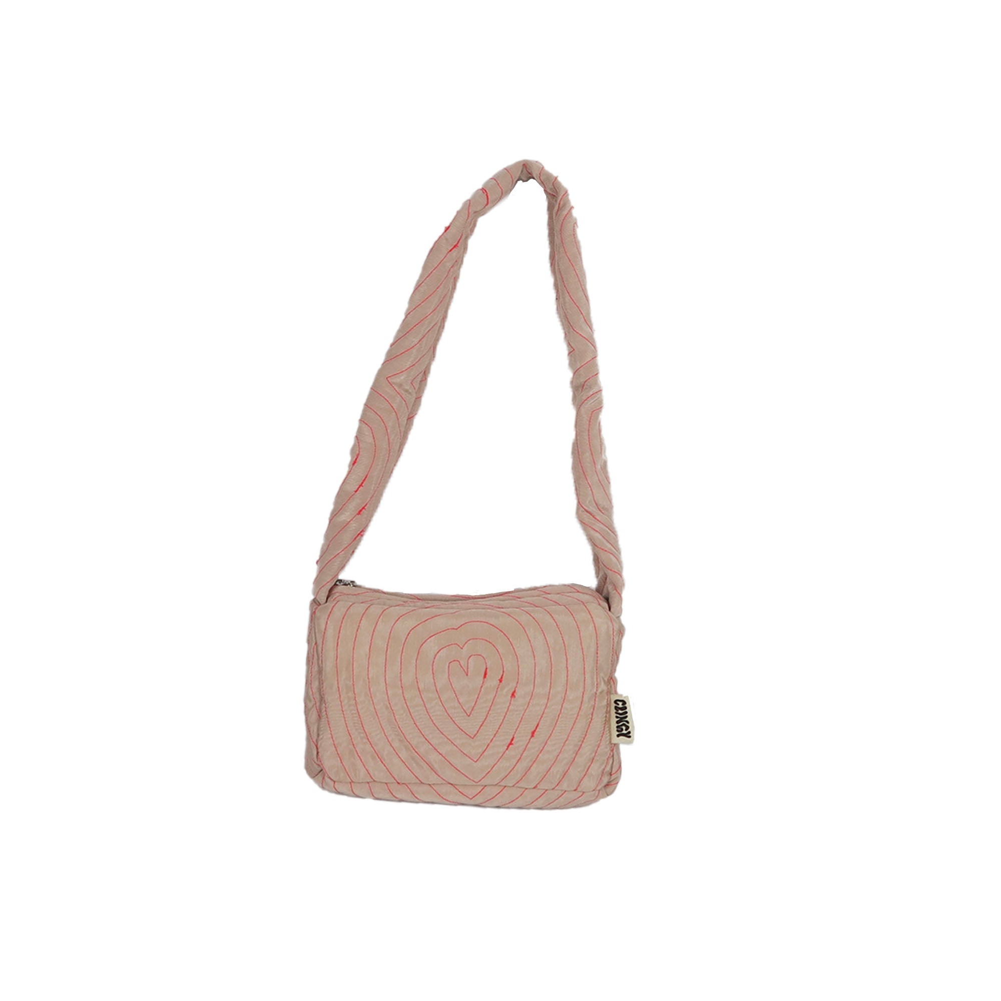 Fluro Radiating Heart Shoulder Clinger image 0