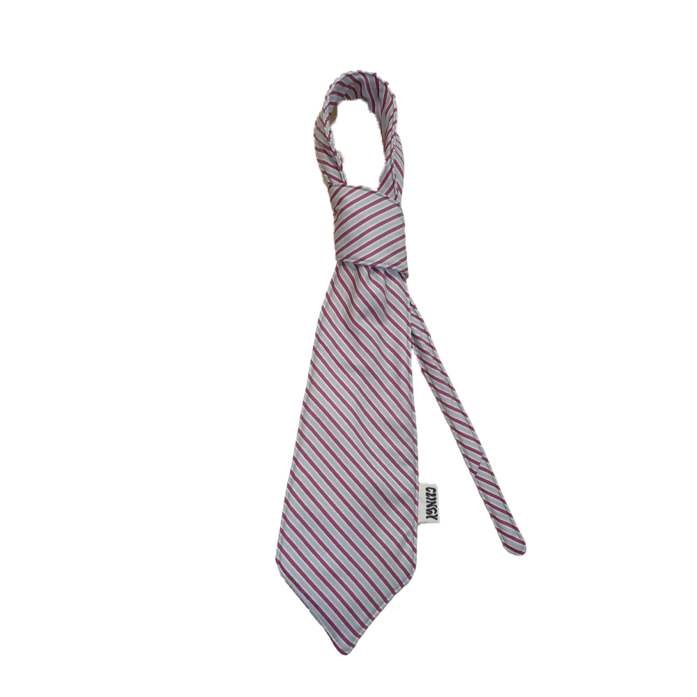 Big Boss Tie Clinger - Red/Grey image 0