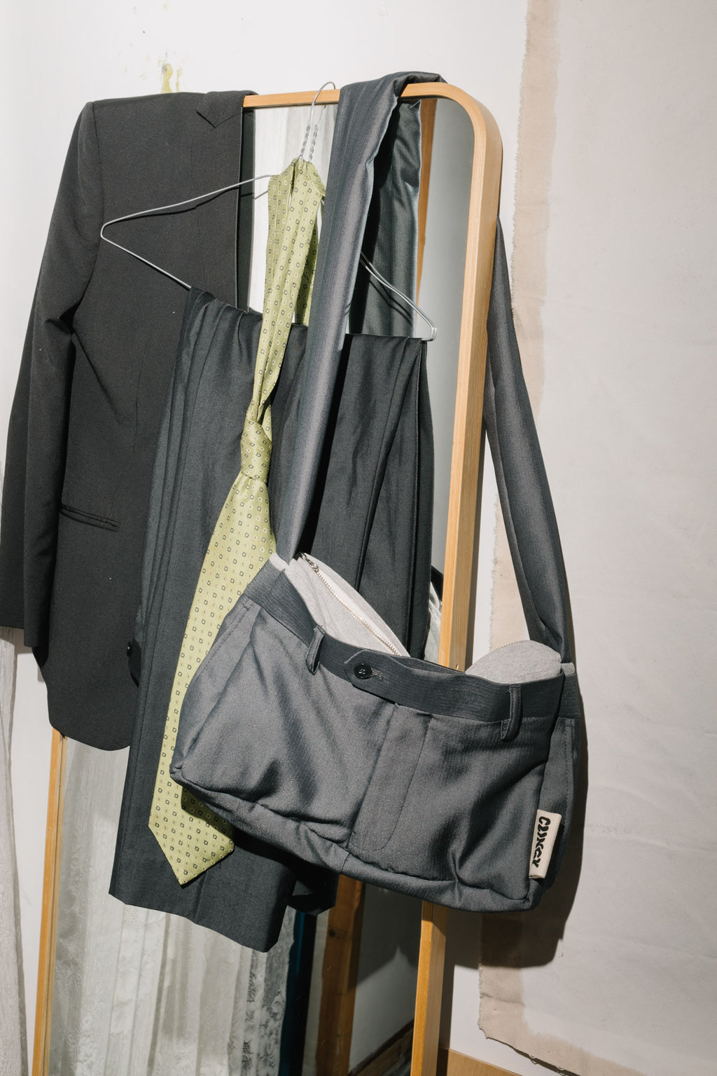 Dress Code iPad Kid Clinger - Grey Trousers image 2