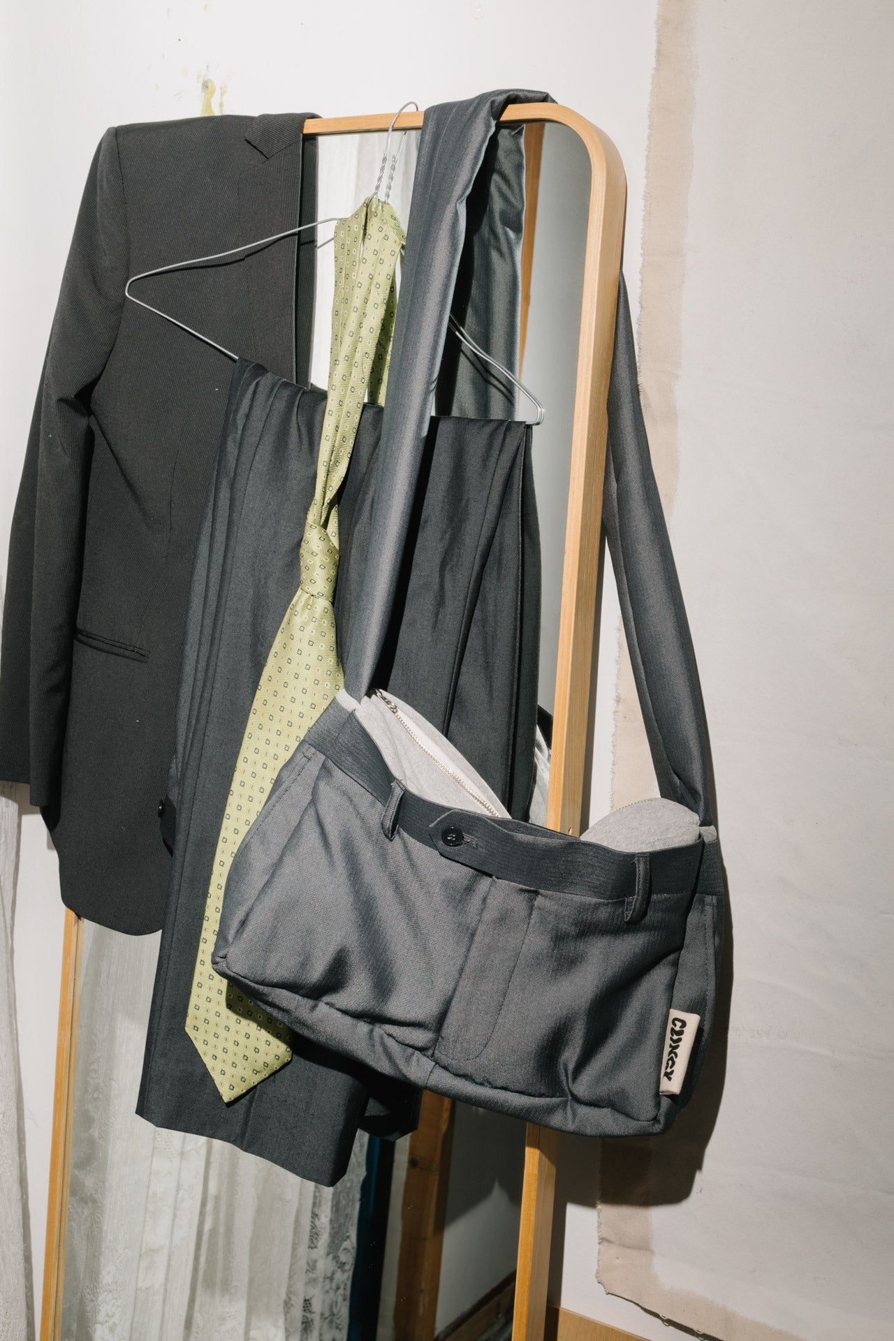 Dress Code iPad Kid Clinger - Grey Trousers image 2