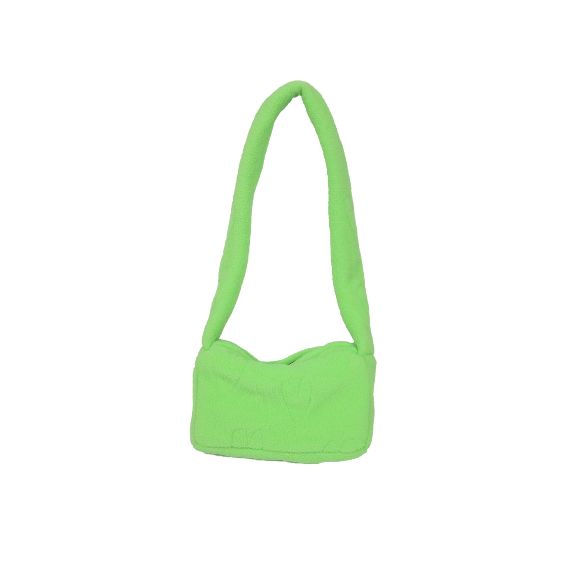 Green Fuzzy Lovey Shoulder Clinger image 1
