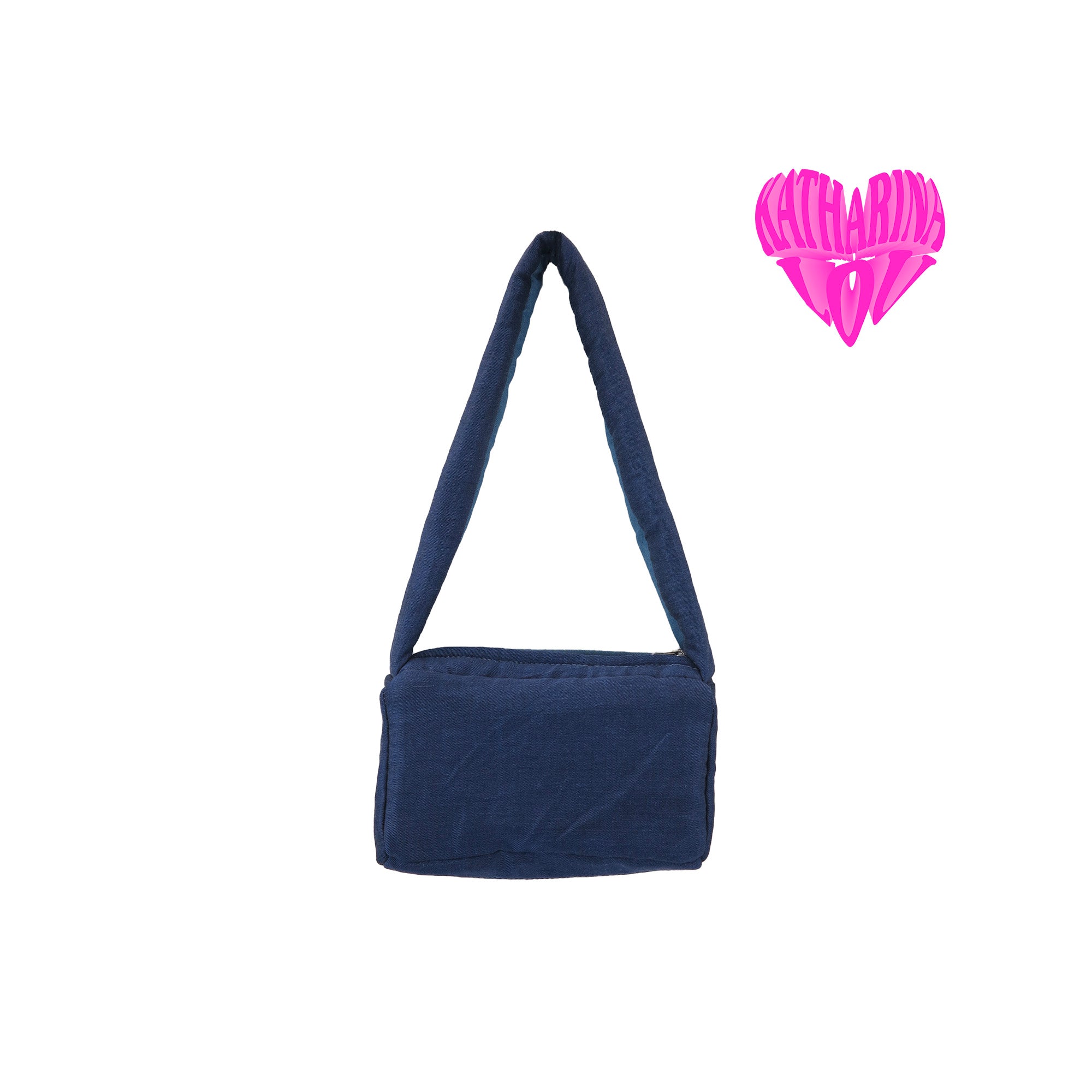 Two Tone Blue Shoulder Clinger image 1