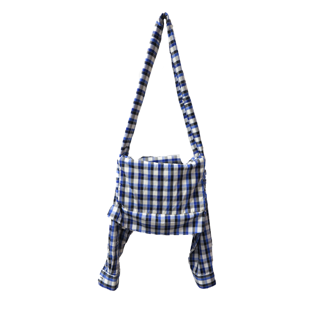 Dress Code iPad Kid Clinger - Blue Check Shirt image 1
