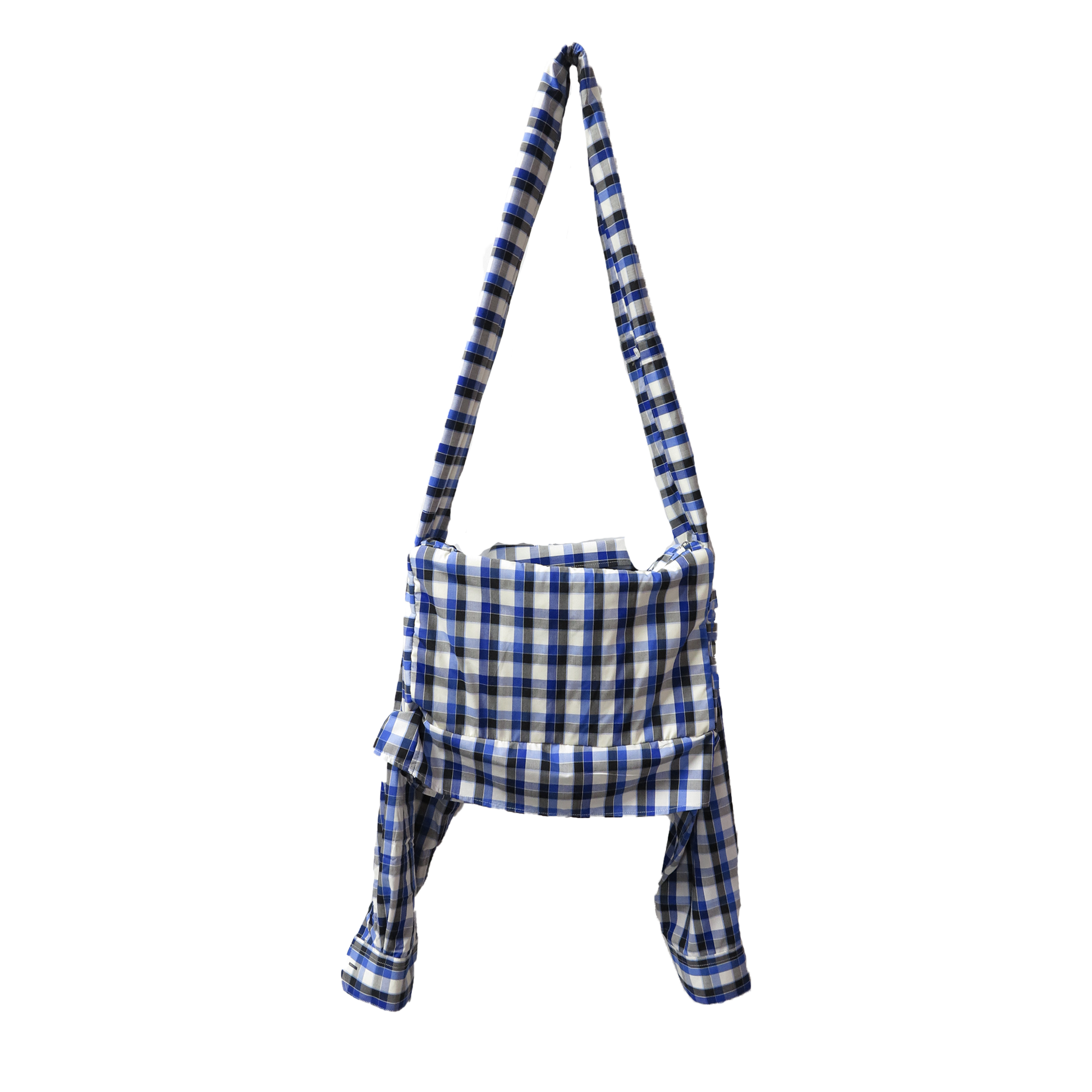 Dress Code iPad Kid Clinger - Blue Check Shirt image 1