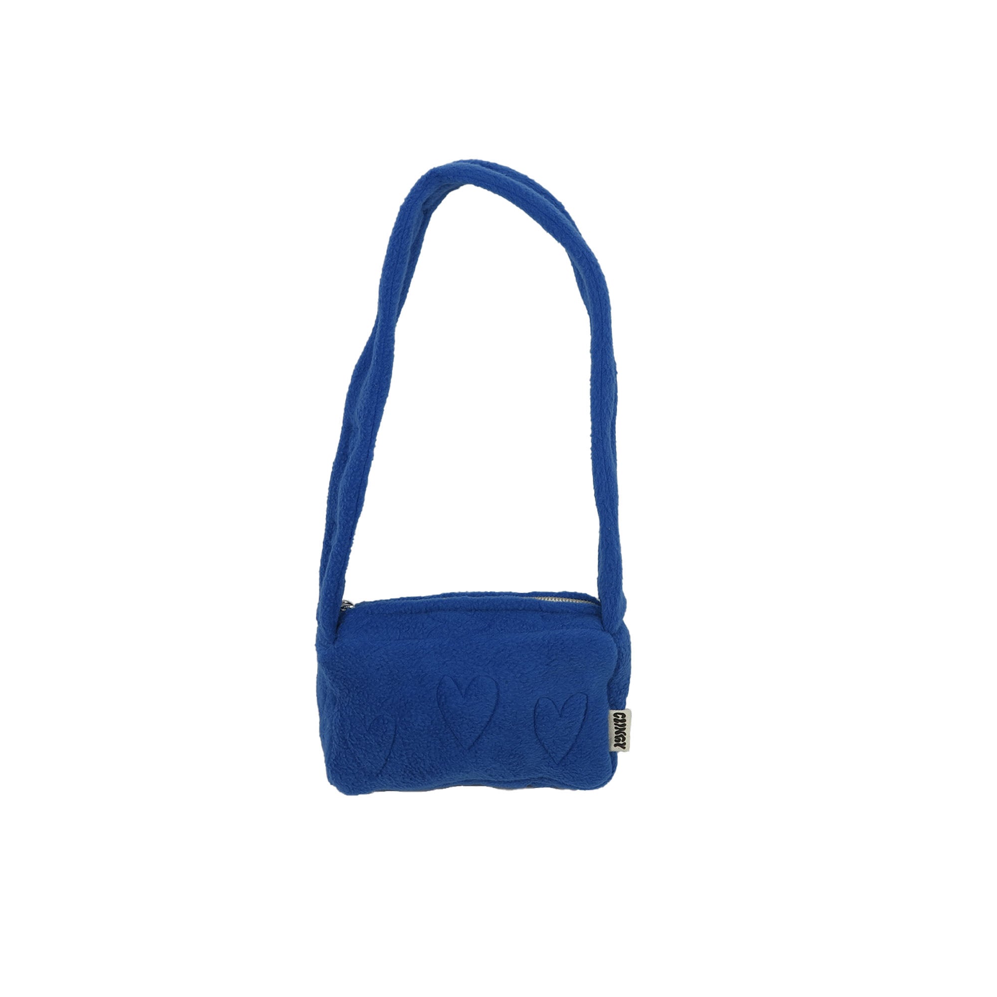 Blue Fuzzy Lovey Shoulder Clinger image 0