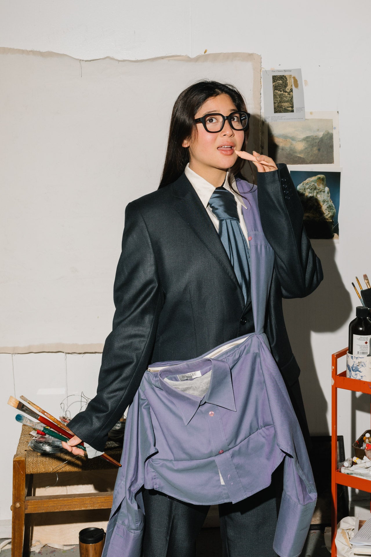 Dress Code iPad Kid Clinger - Purple Shirt image 3