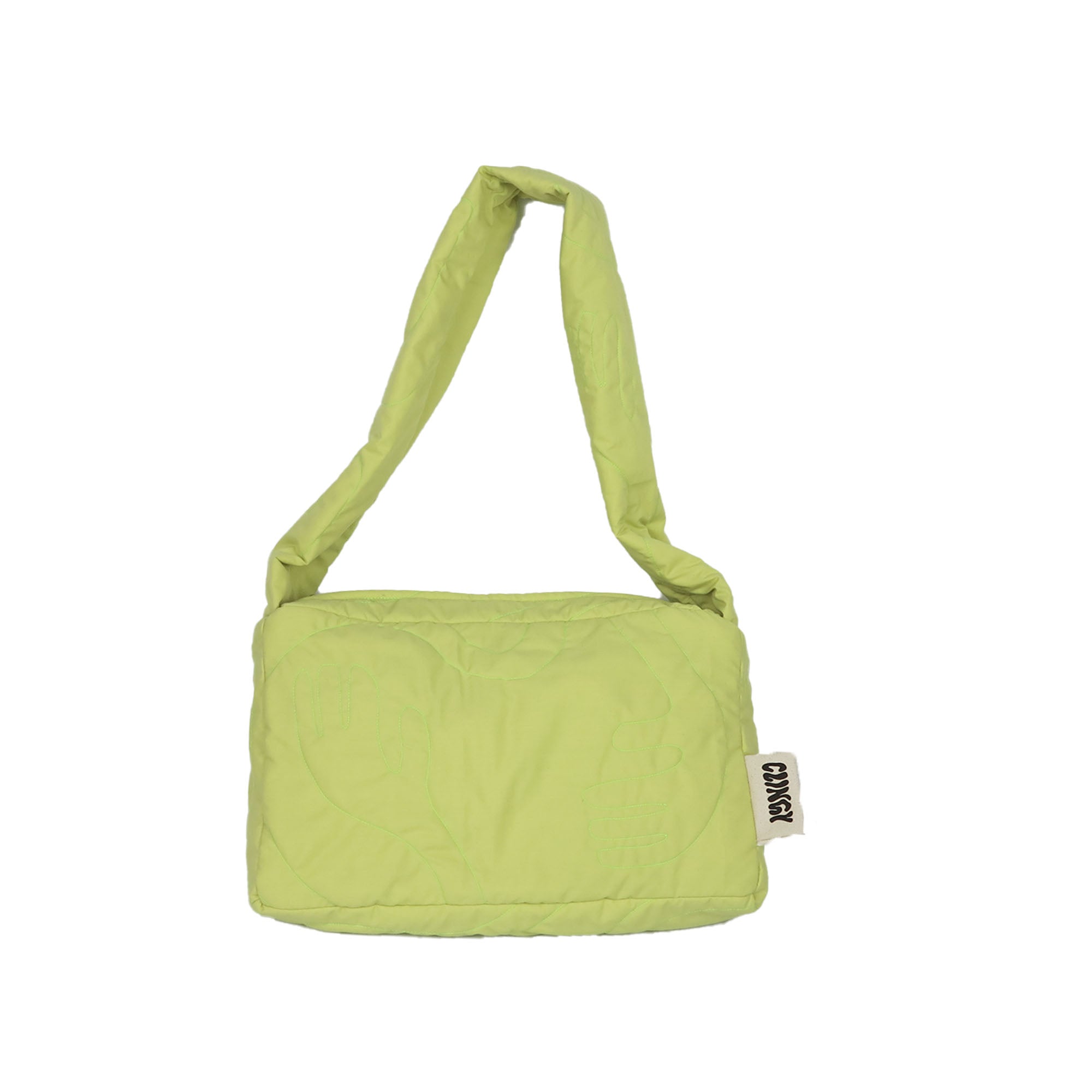 Lanky Lime Green iPad Kid Clinger image 0