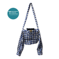 Dress Code iPad Kid Clinger - Blue Check Shirt image 0